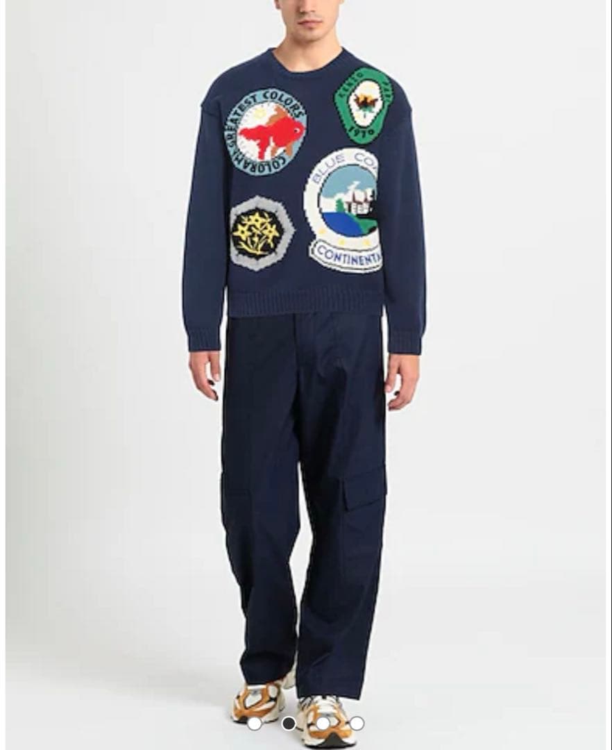 美品✨ ケンゾー 手刺繍 ニットセーター KENZO Travel 24SS - メルカリ