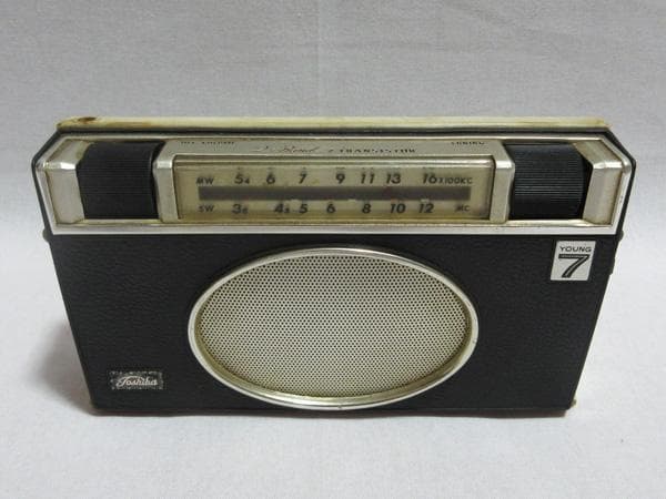 東芝TOSHIBAヤングセブンYOUNG7トランジスタラジオRADIO昭和レトロ