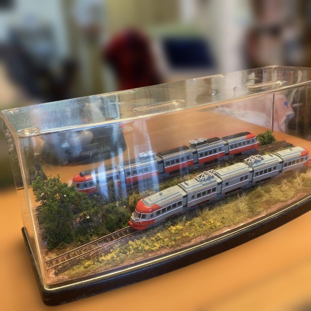 小田急ロマンスカー3000系Nゲージ鉄道模型 ジオラマ - メルカリ
