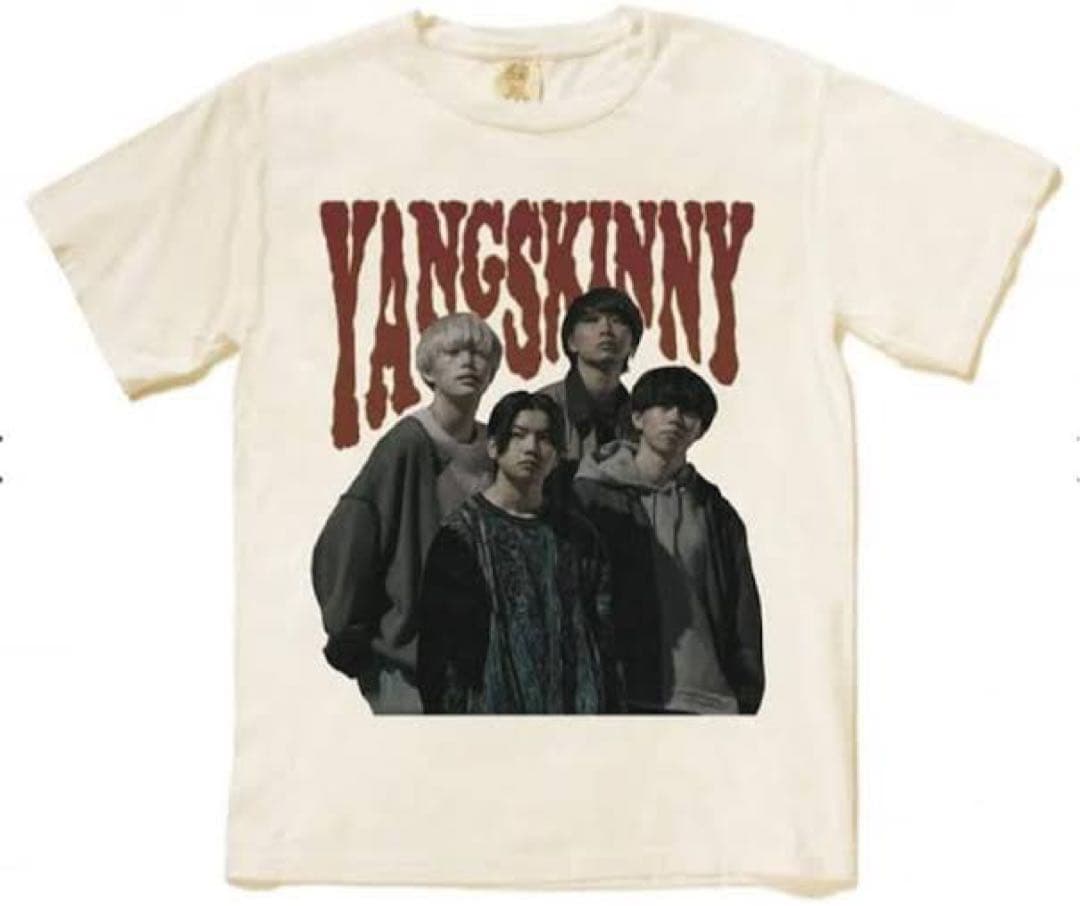 ヤングスキニー バンドtシャツ X L - メルカリ