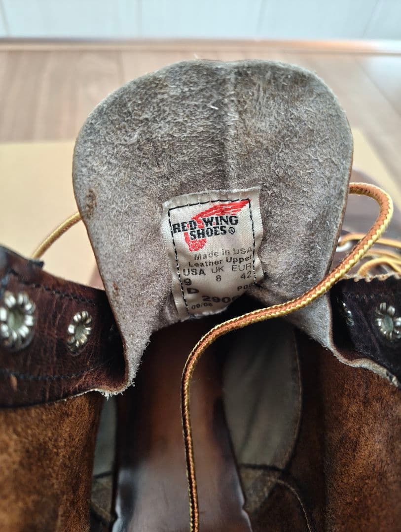 RED WING SHOES ラインマン 2904 27センチ 9D 変え紐等付 - メルカリ