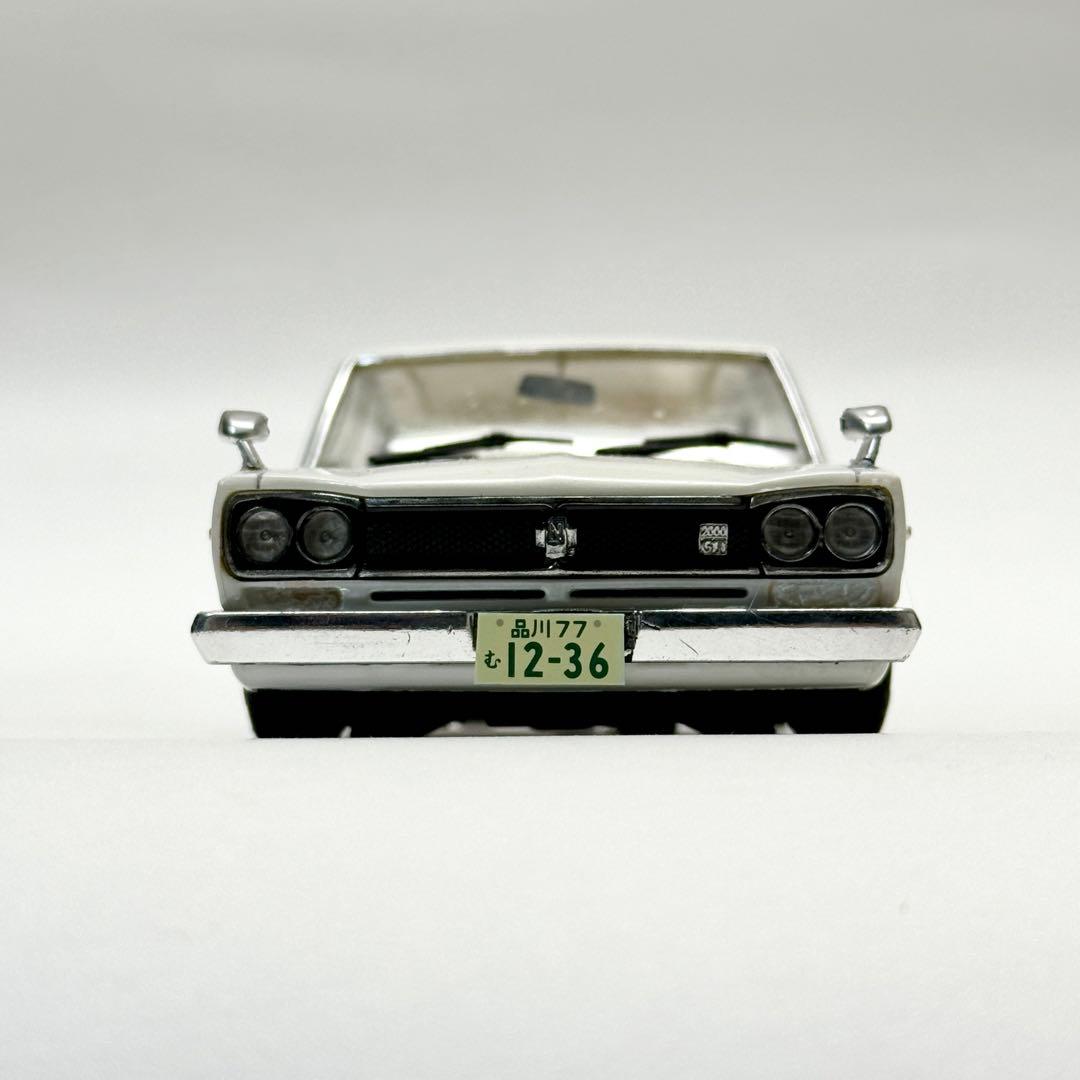 希少 アオシマ 1/24 日産 スカイライン ハコスカ 完成品 - メルカリ