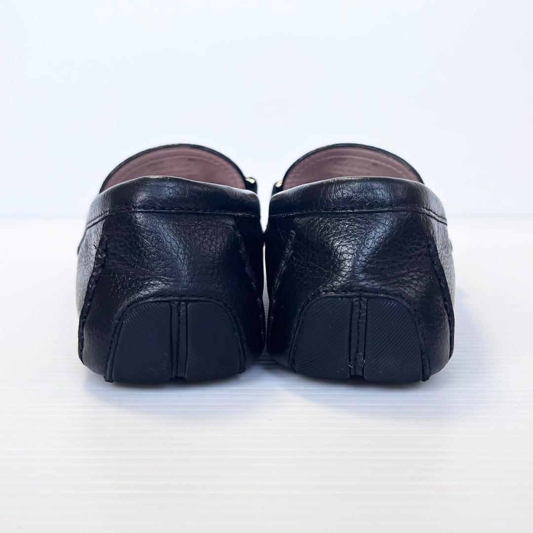 未使用級✨ コールハーン エミーノット ドライバー 黒 レザー 24.5cm