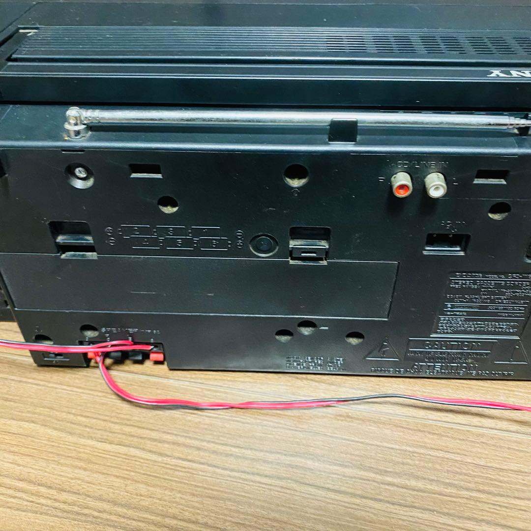 ジャンク/希少品】SONY CFS-W660 ダブルカセットデッキ ラジカセ