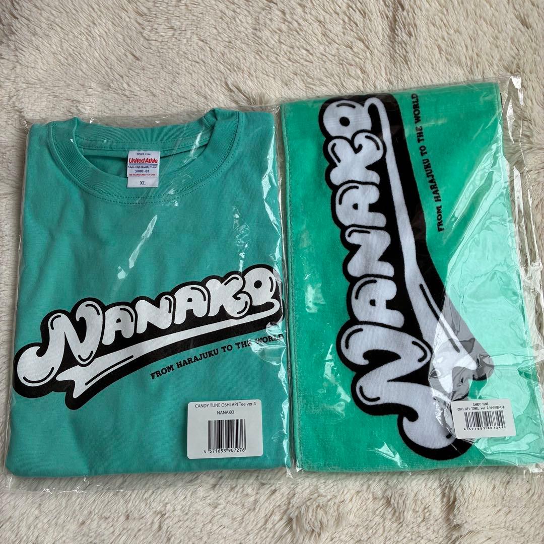 2点セット 小川奈々子 タオル Tシャツ 推しアピ CANDYTUNE - メルカリ