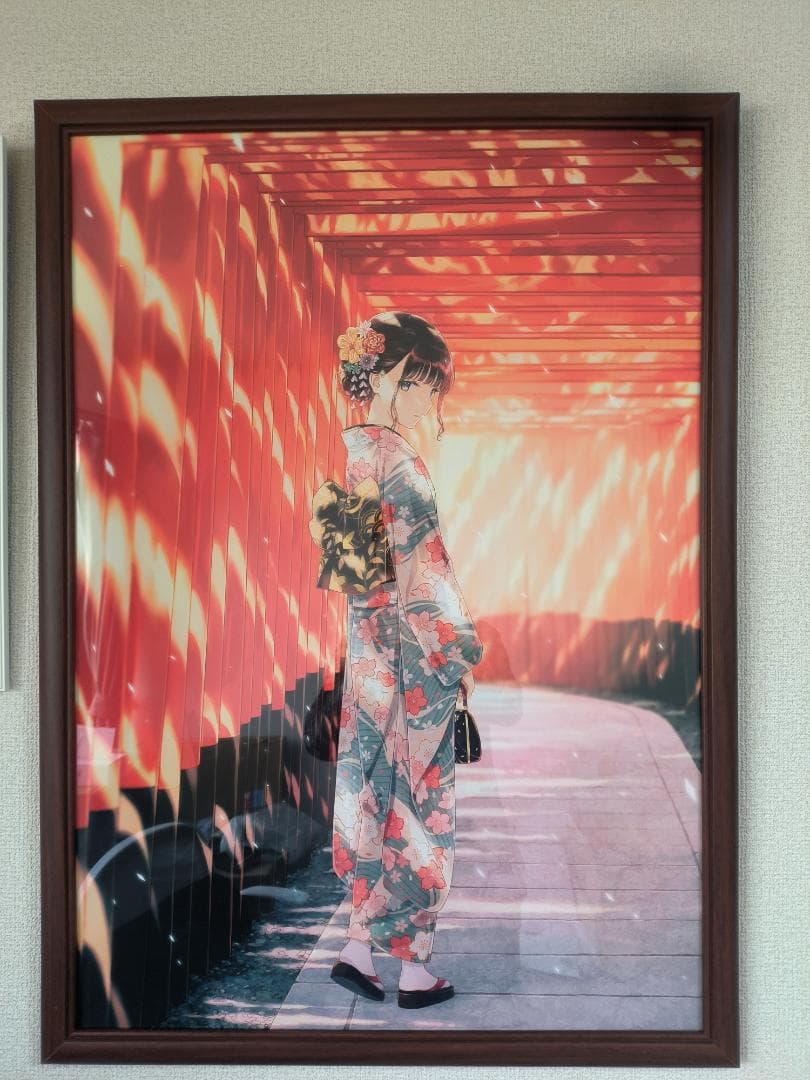 Hiten　緋色の心　複製原画 　絵師100人展 Hiten 複製原画 絵師100人展14 On The Stage - メルカリ