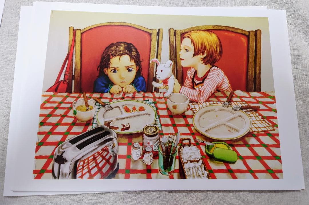 安倍吉俊 カラー複製イラスト 十年旅行 A/Bセット - メルカリ