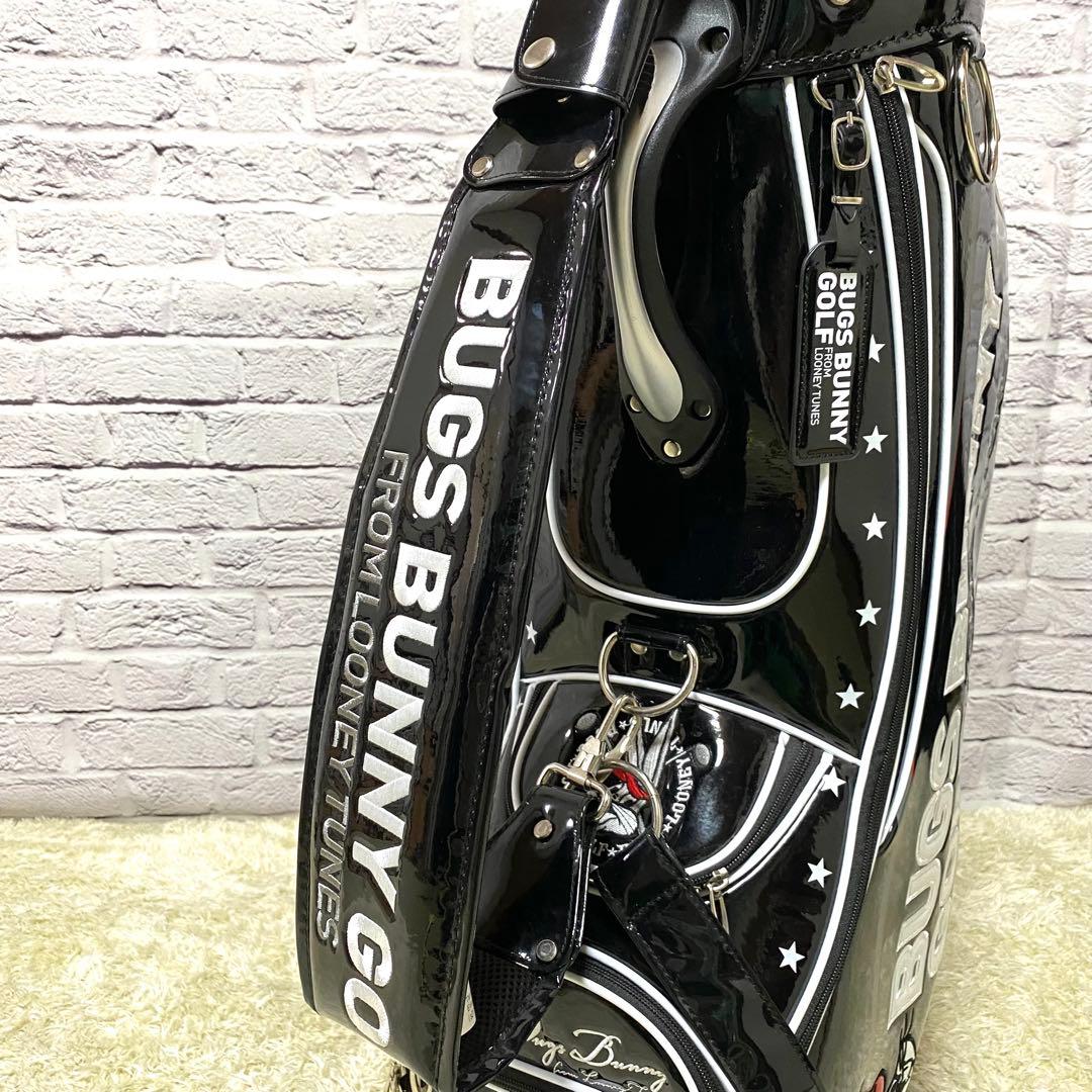 バッグスバニー BUGS BUNNY キャディバッグ ゴルフバッグ ブラック