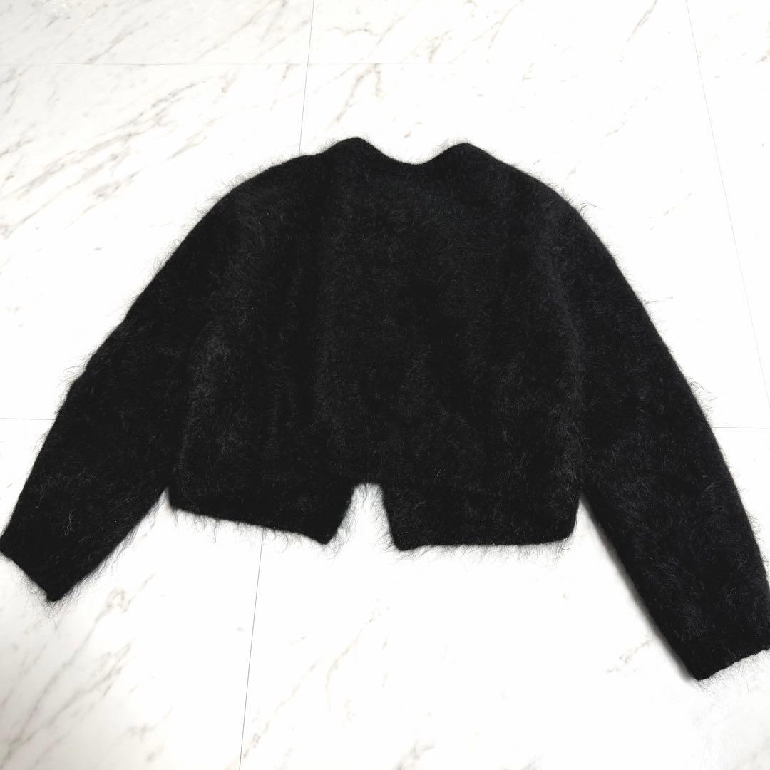 美品】完売品✨️ルルウィルビー モヘア ショート丈 カーディガン