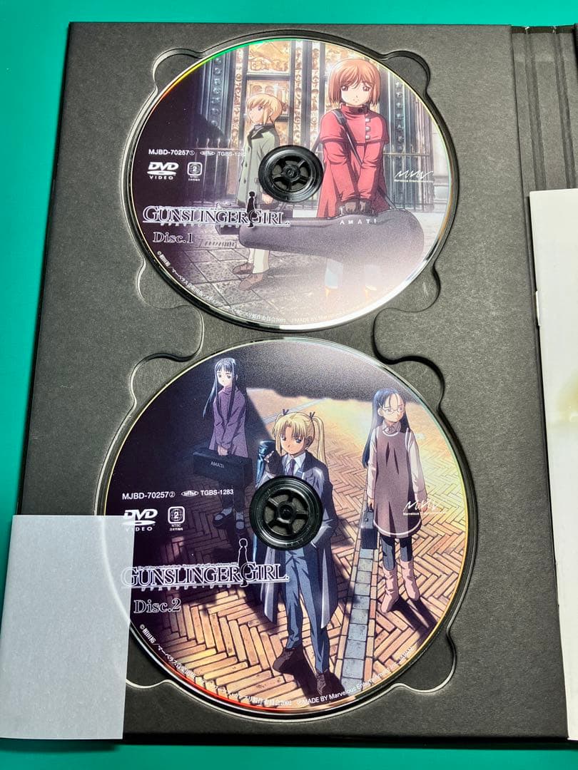 GUNSLINGER GIRL DVD-BOX ガンスリンガー・ガール DVD - メルカリ