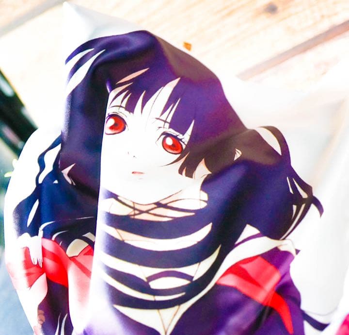 抱き枕カバー ケース ポスター 学生服 壁掛け 地獄少女 閻魔あい 地獄