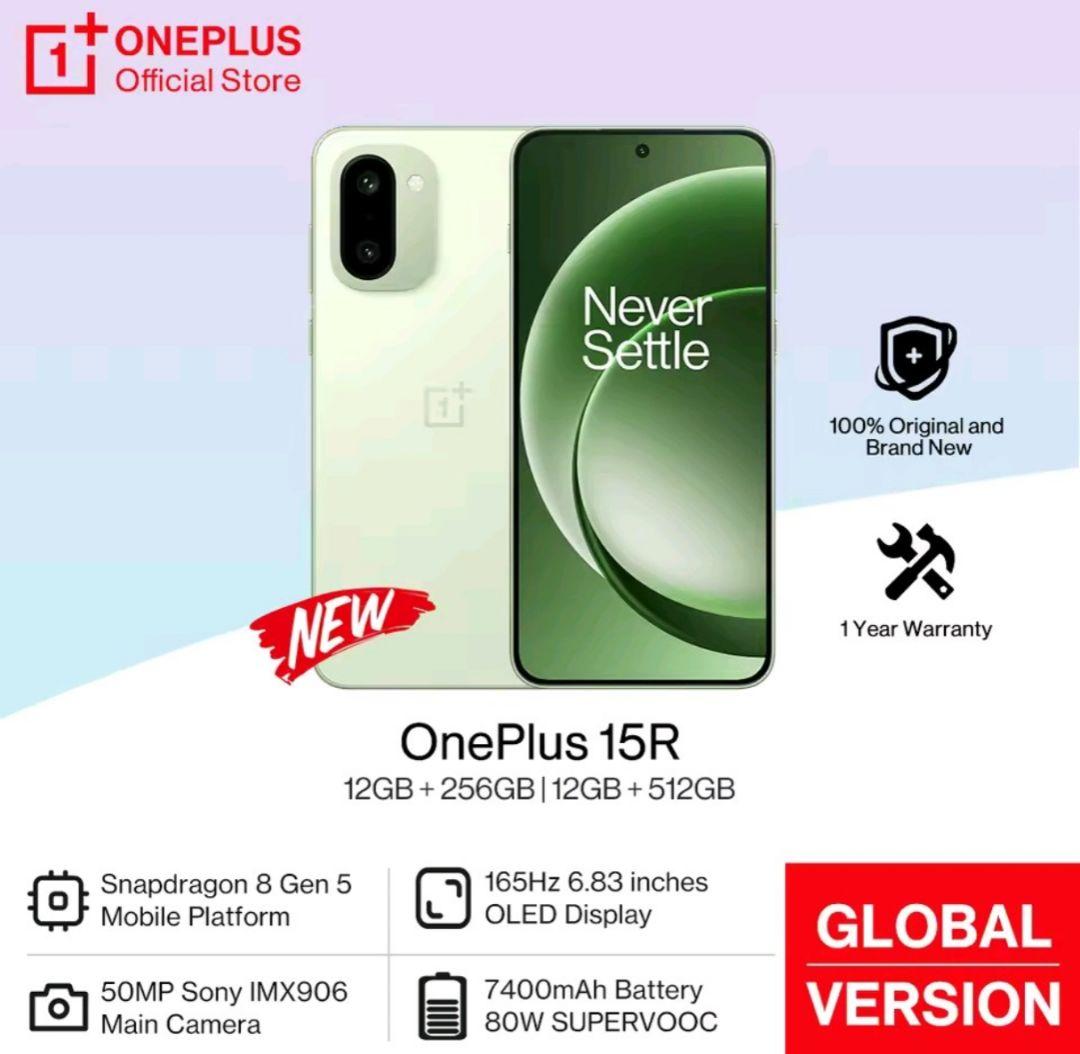 OnePlus 15R 12GB 256GB グローバル版 グリーン 未使用品 - メルカリ