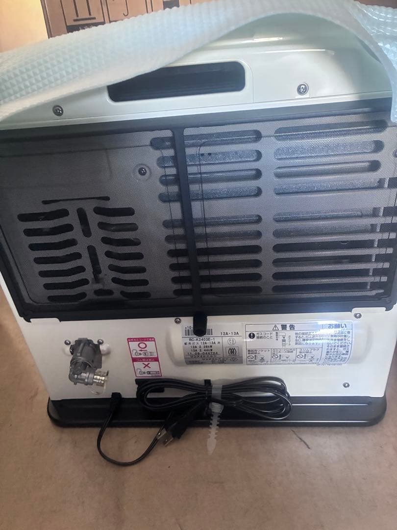 リンナイ ガスファンヒーター RC-K2403E-1 都市ガス用