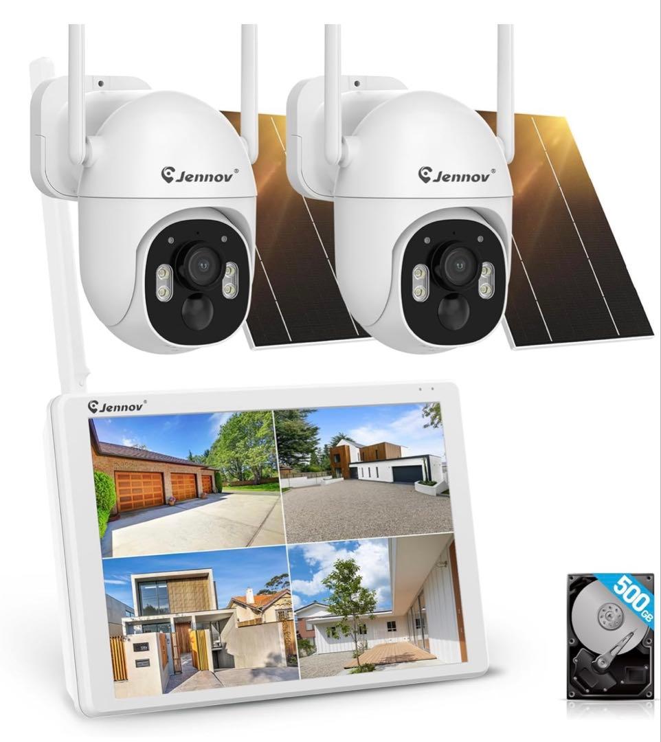 【完全無線】Jennov 防犯カメラ ワイヤレス 屋外 ソーラー Amazon.co.jp: 【完全無線】 Jennov 防犯カメラ ワイヤレス 屋外
