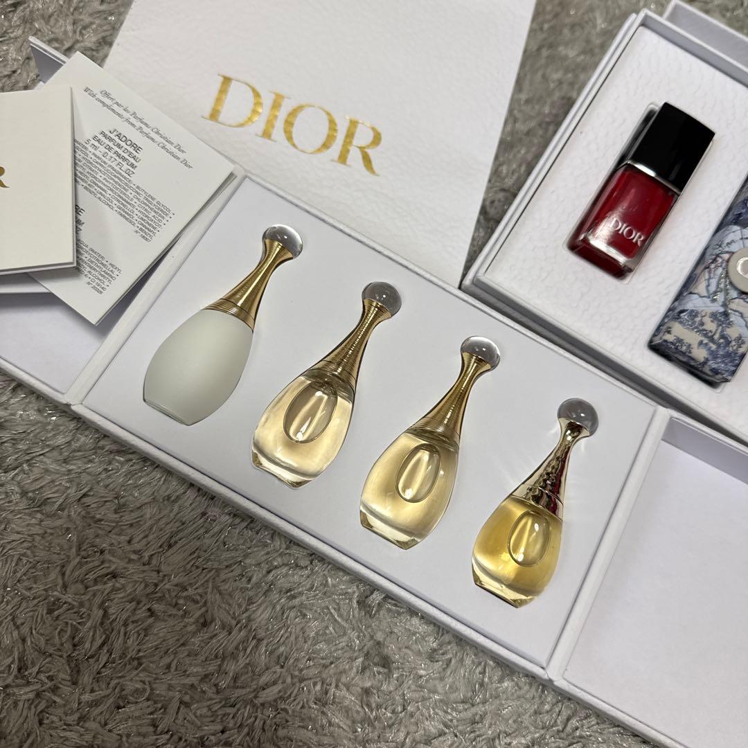 ショッパー付 Dior ジャドール 4本セット クリスタル会員バースデー