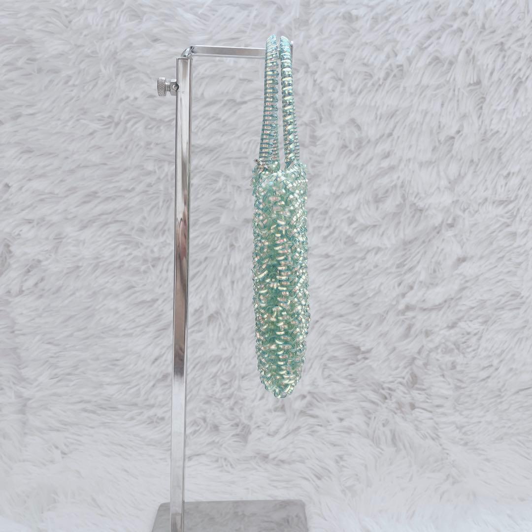 超希少カラー アンテプリマ スクエア ショルダーチェーン オーロラ