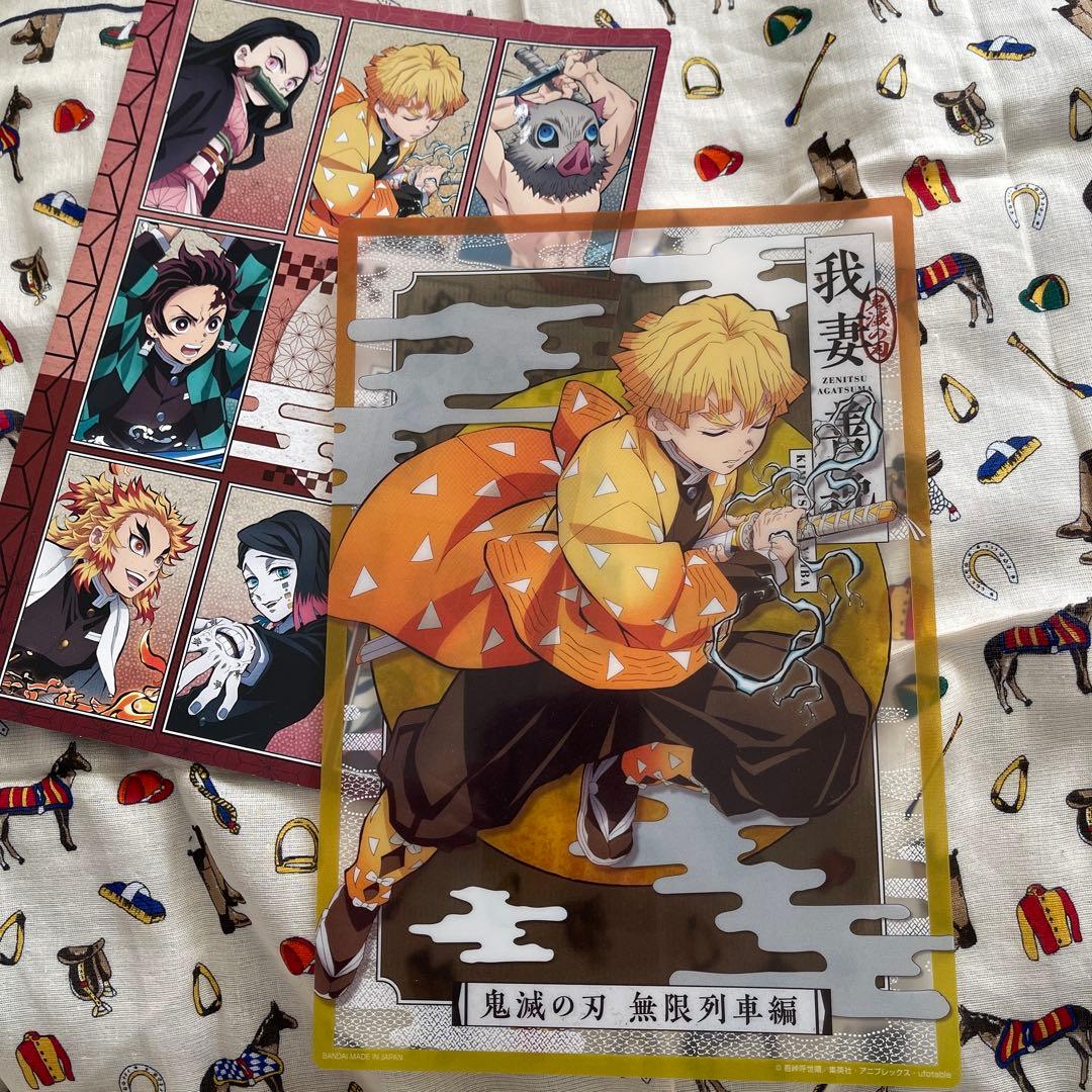 鬼滅の刃】我妻善逸 クリアビジュアルポスター - メルカリ