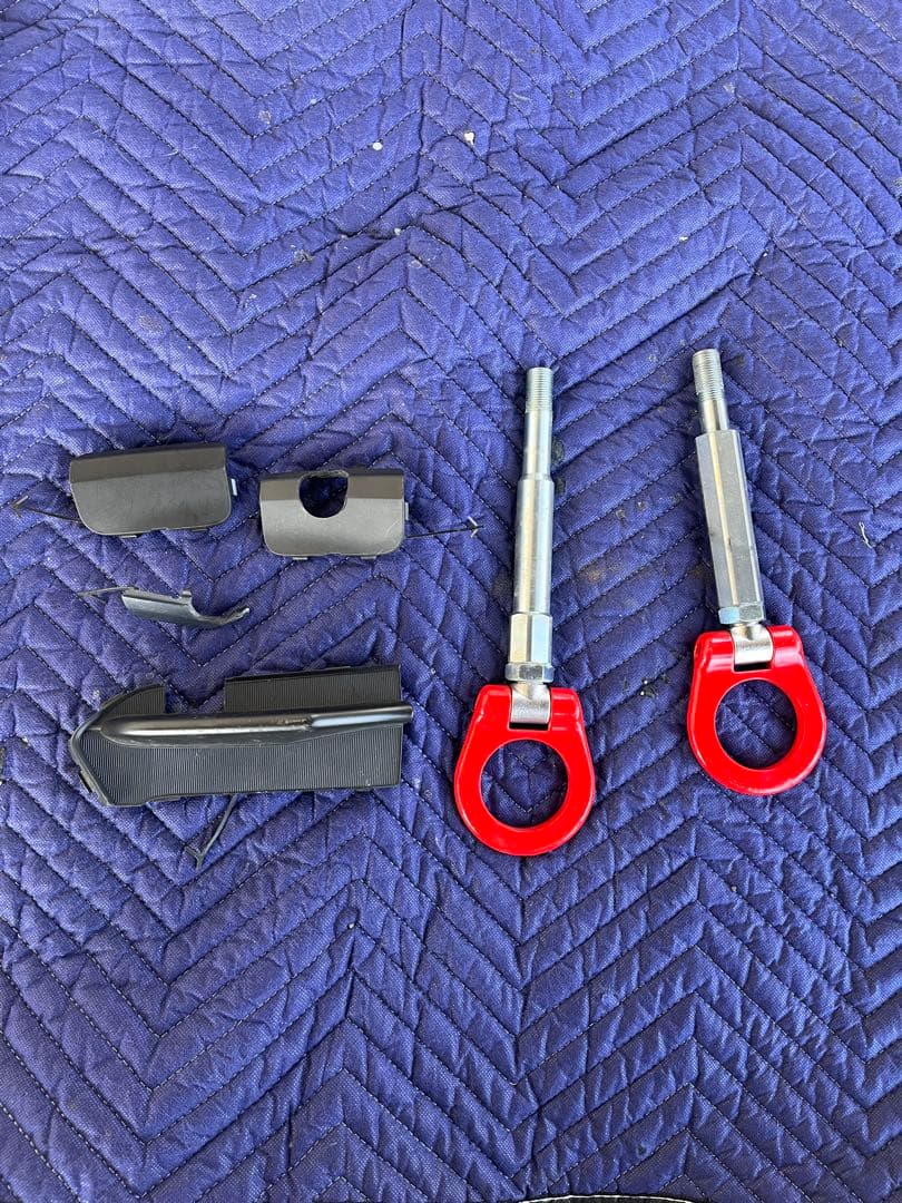 クスコ 牽引フック フロントとリア GR86 ZN8, BRZ ZC6 ZD8 BRZ フロント、リヤ共通 けん引フック スイング トヨタ GR86 ZN8