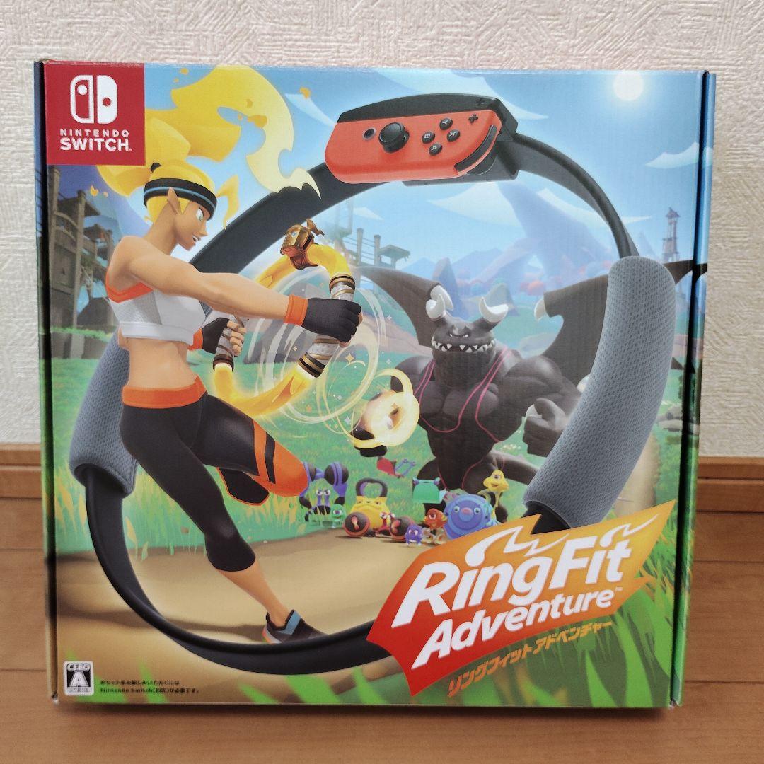 リングフィットアドベンチャー 3点セット ゲームソフト・リングコン