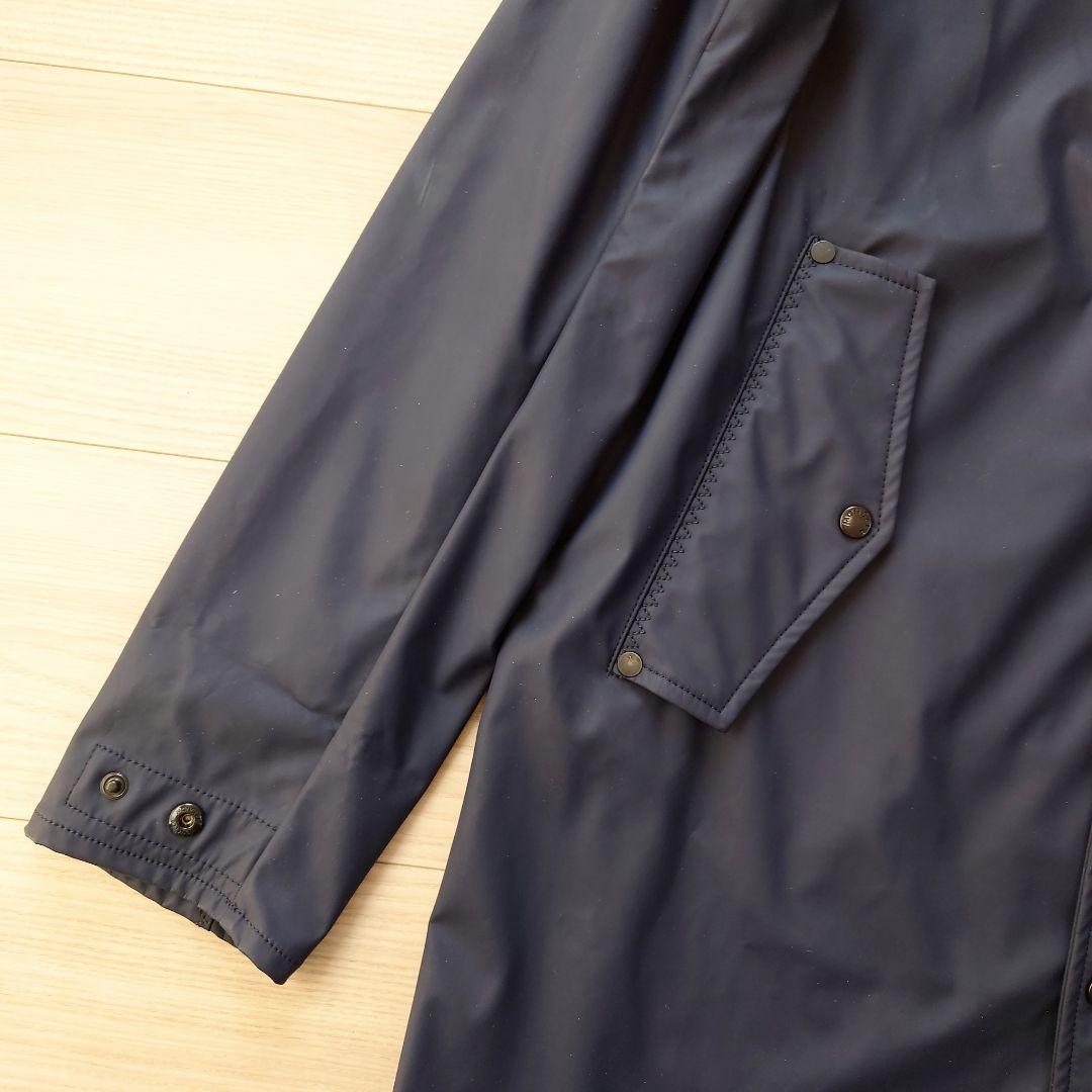 未使用】MONCLER フーディ スプリングコート LORMONT ネイビー - メルカリ