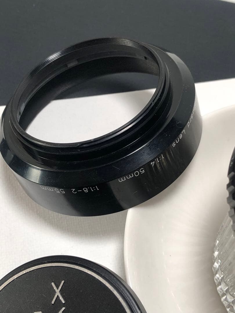 フード付き smc takumar 50mm f1.4 m42