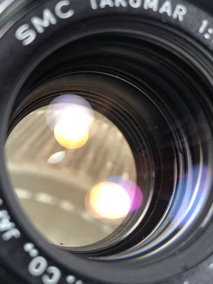 フード付き smc takumar 50mm f1.4 m42