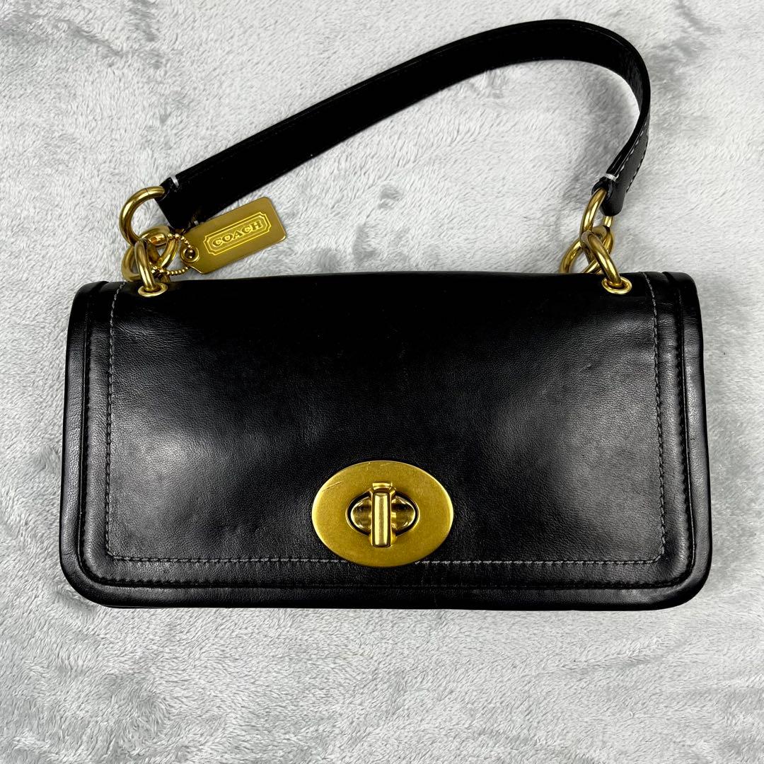 Coach コーチ レガシー ハンドバッグ 65th ブラック 黒の通販はau PAY