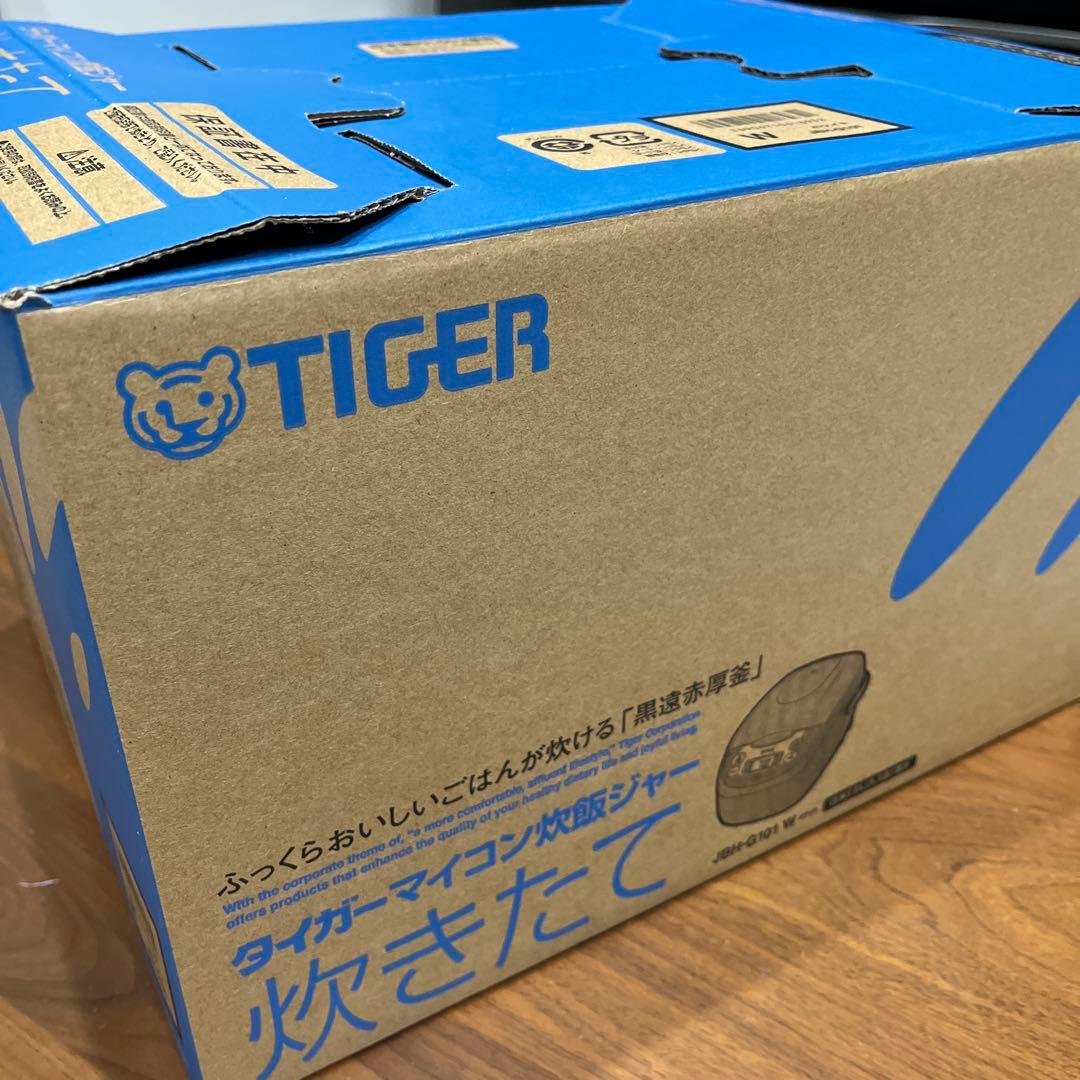 新品　TIGER タイガー マイコン炊飯ジャー 炊きたて JBH-G101 W タイガー（TIGER） 炊飯器 1升炊き 10合 炊きたて マイコン式 JBH-G181