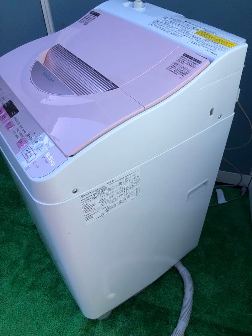 ⭐︎最終値下げ⭐︎洗濯乾燥機 穴なし槽 SHARP 5.5kg
