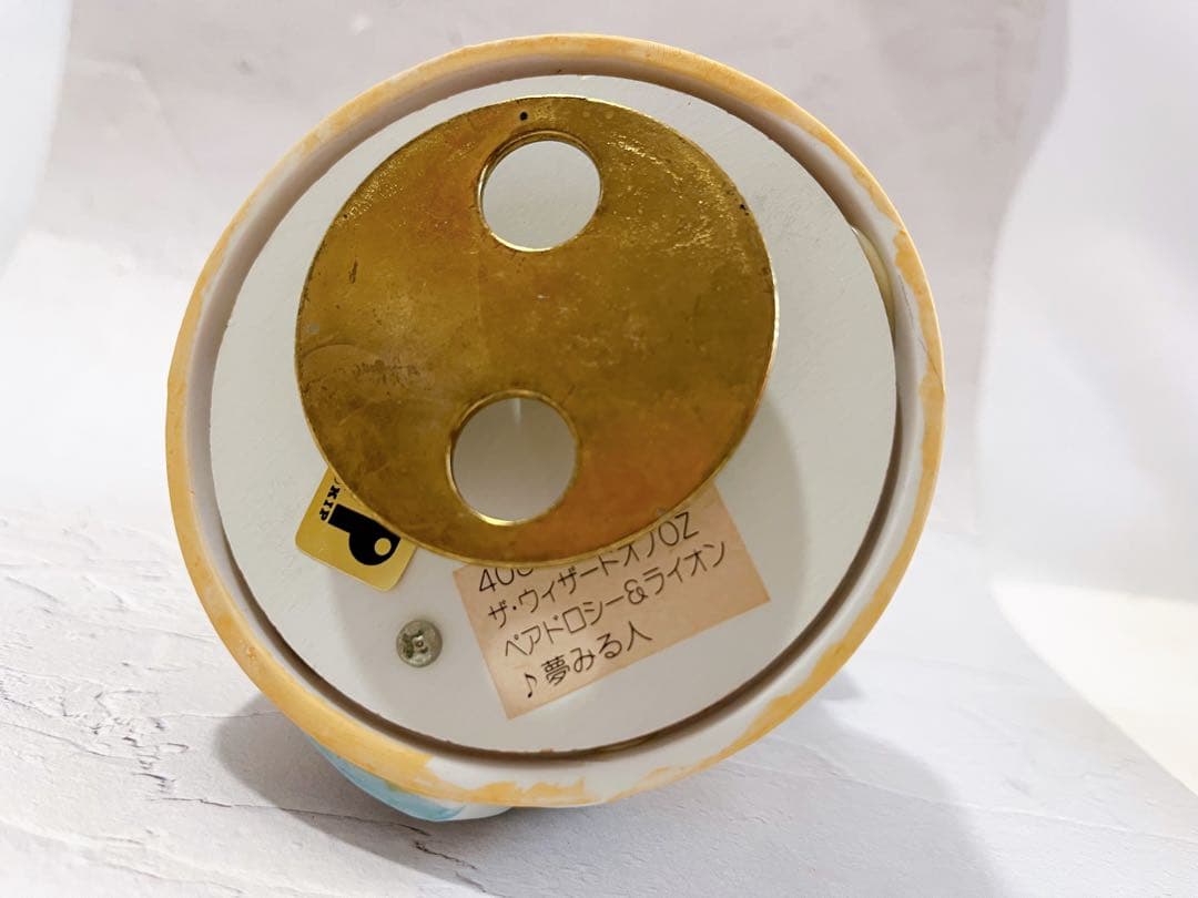 レア☆ オズの魔法使い セキグ チオルゴール フィギュア ドロシー ライオン