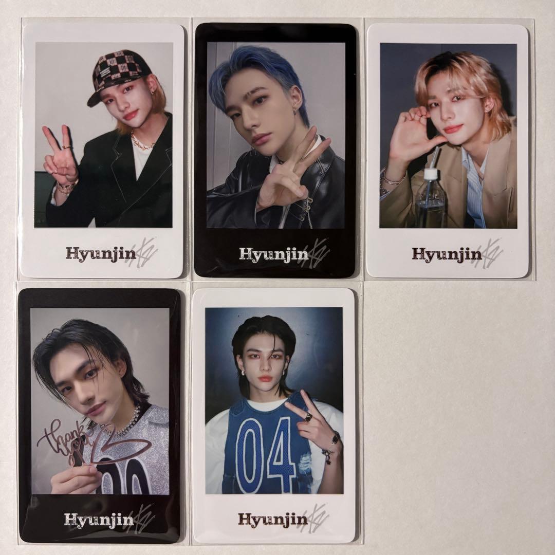 Straykids ヒョンジン 展示会 アーカイブフォトカード トレカ 5枚