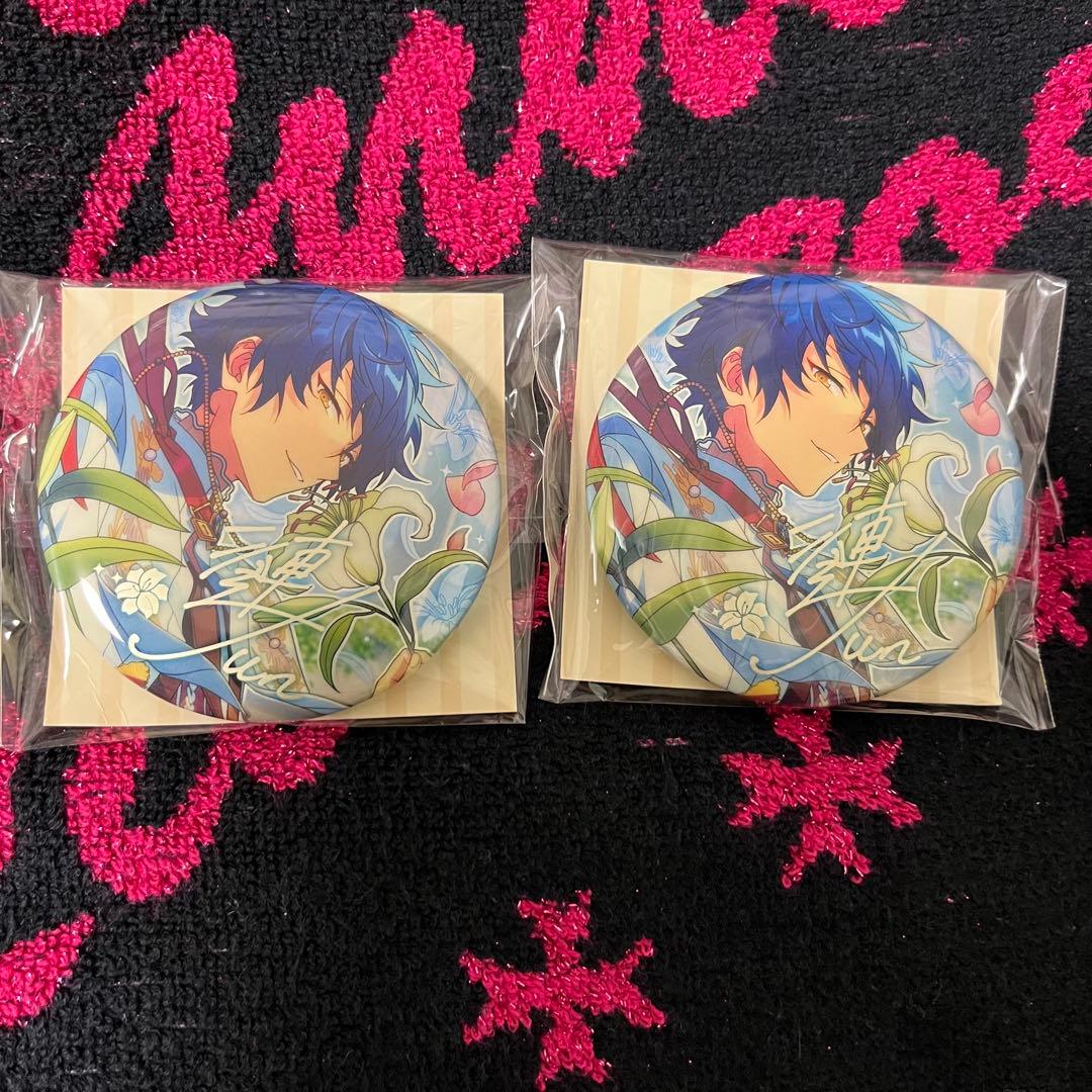 あんスタ 漣ジュン サイン入り 中国 海外 限定 繁星缶バッジ - メルカリ