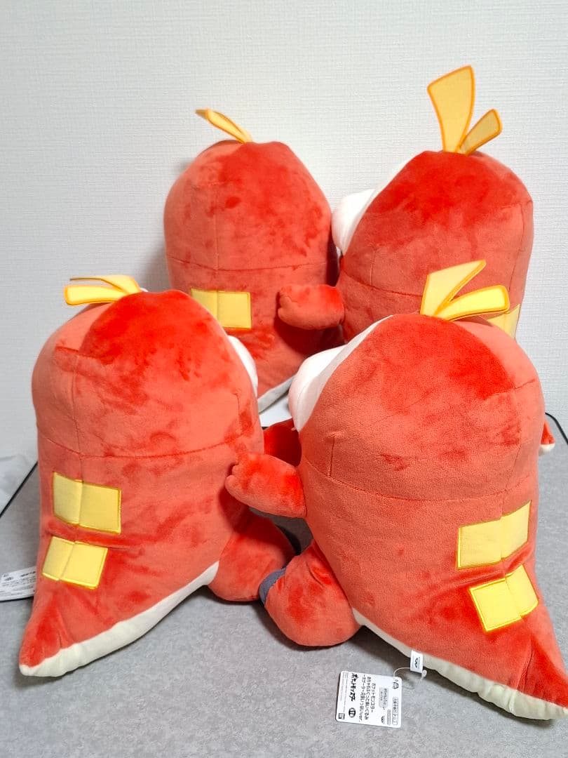 めちゃもふぐっと ぬいぐるみ ホゲータ 元気いっぱいver. 4個セット