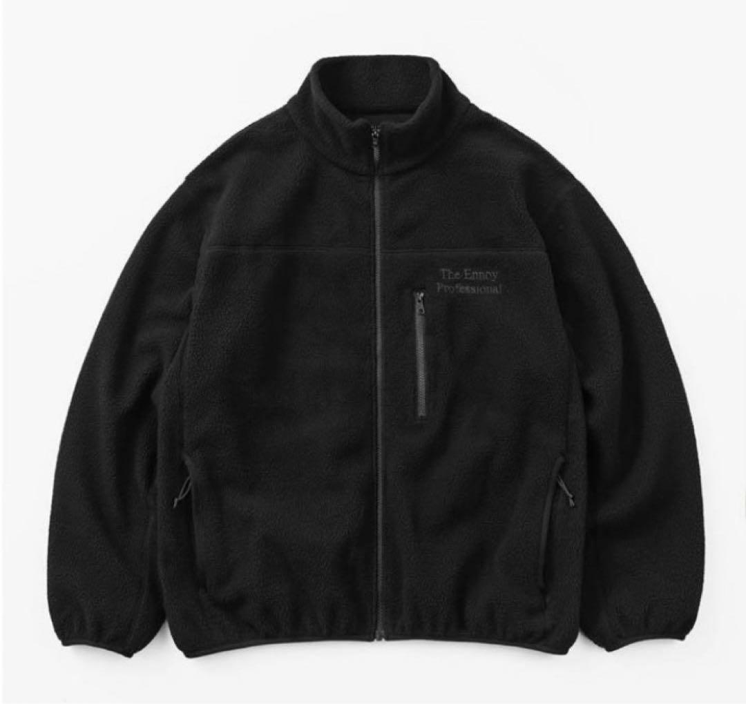 希少【Ennoy】フリースベスト BLACK/XL The Ennoy Professional