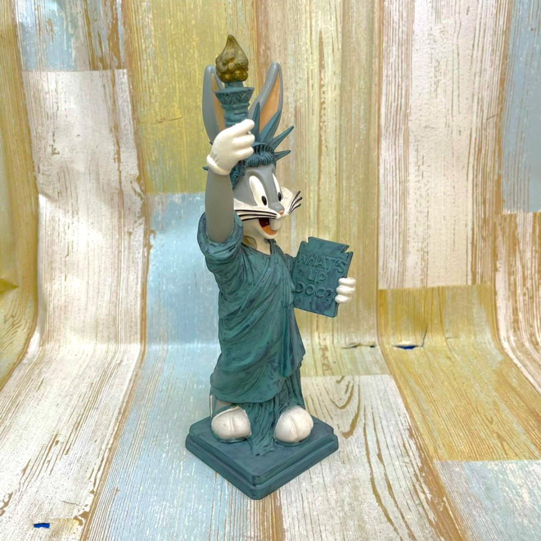 希少★ワーナーブラザーズ バックスバニー 自由の女神像 フィギュア スタチュー