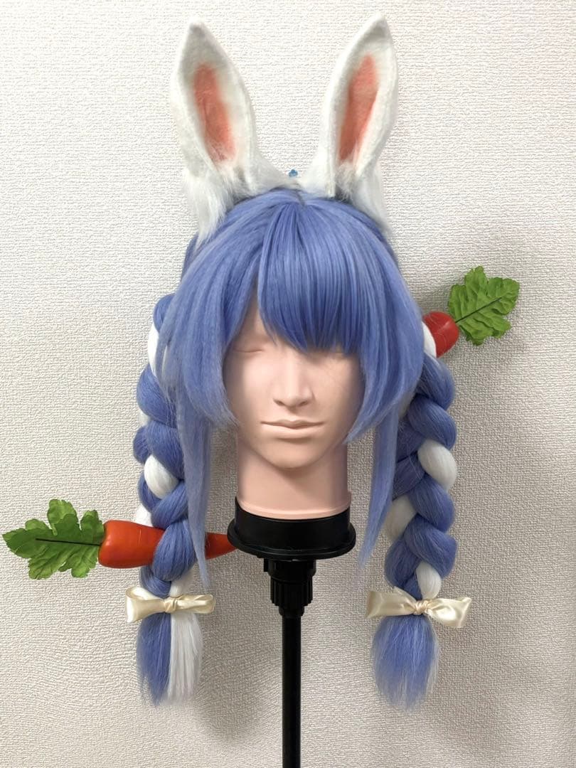 兎田ぺこら コスプレ ウィッグ - メルカリ