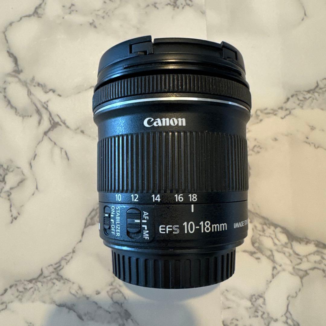 Canon EFS10-18㎜　F4.5-5.6 IS STM