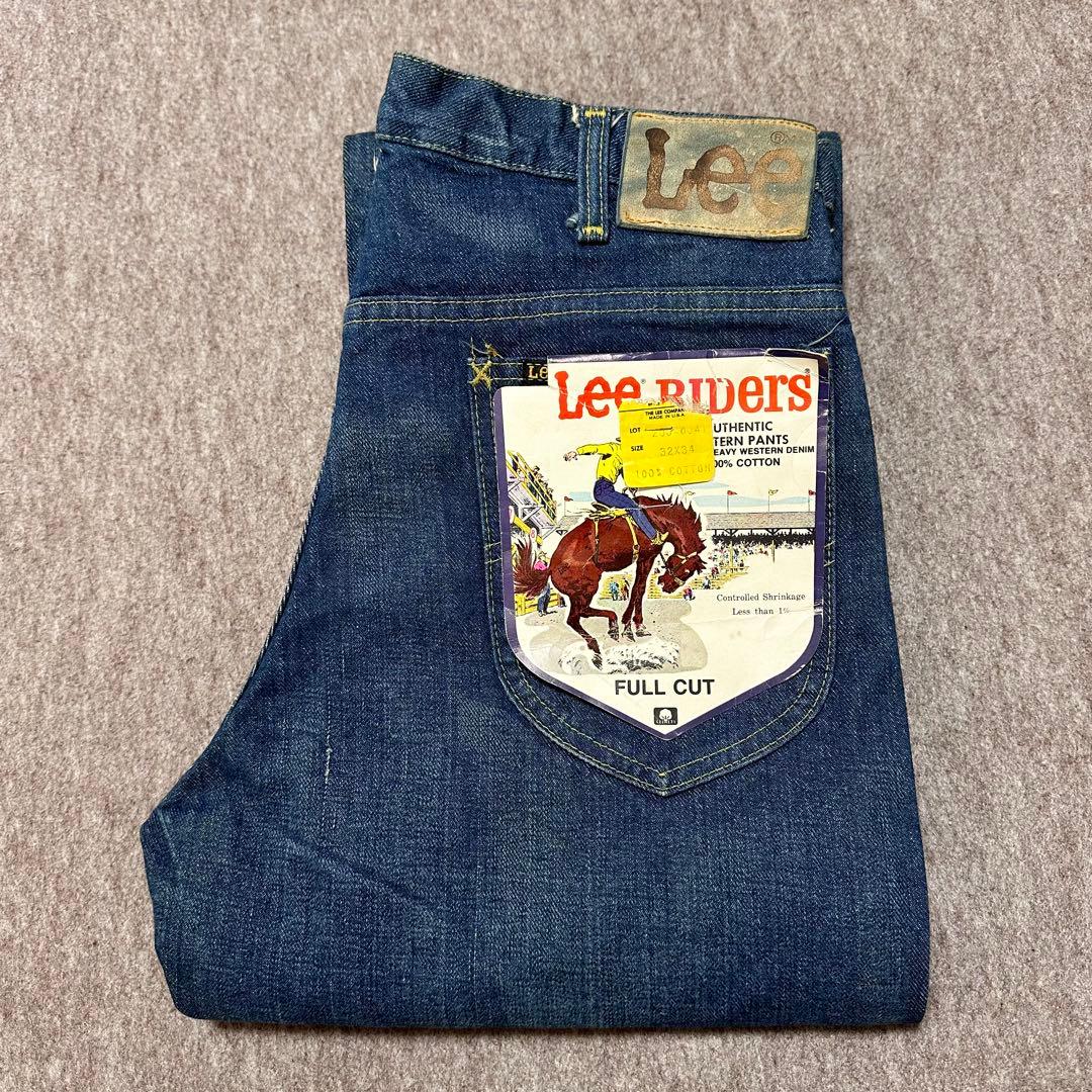 Lee 200 デニムパンツ ストレート リンス デッドストック 70s W32