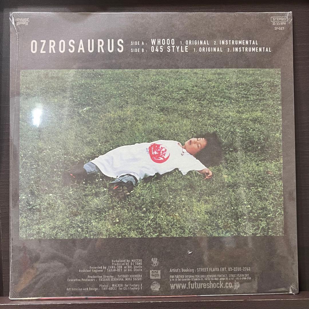 新品未開封 OZROSAURUS / WHOOO 12inchレコード シールド - メルカリ