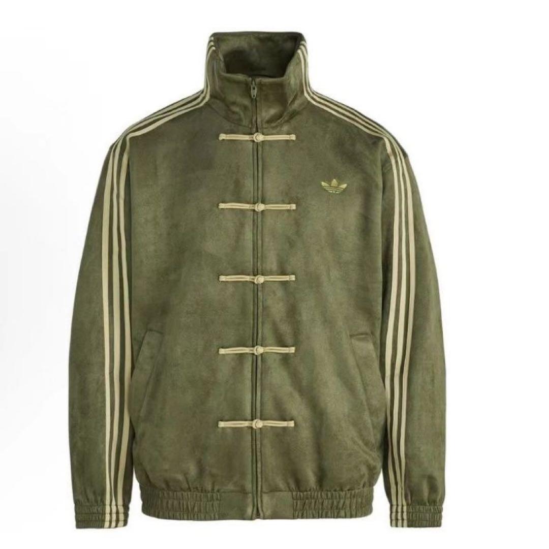 アディダス 中国限定 蛇年トラックジャケット緑 Lサイズ - メルカリ
