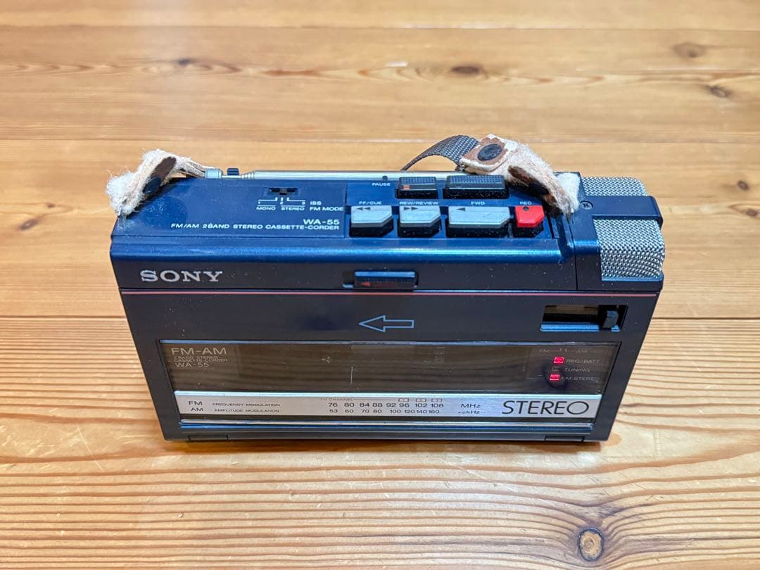 SONY WA-55 カセットプレーヤー ラジオ ソニー - メルカリ