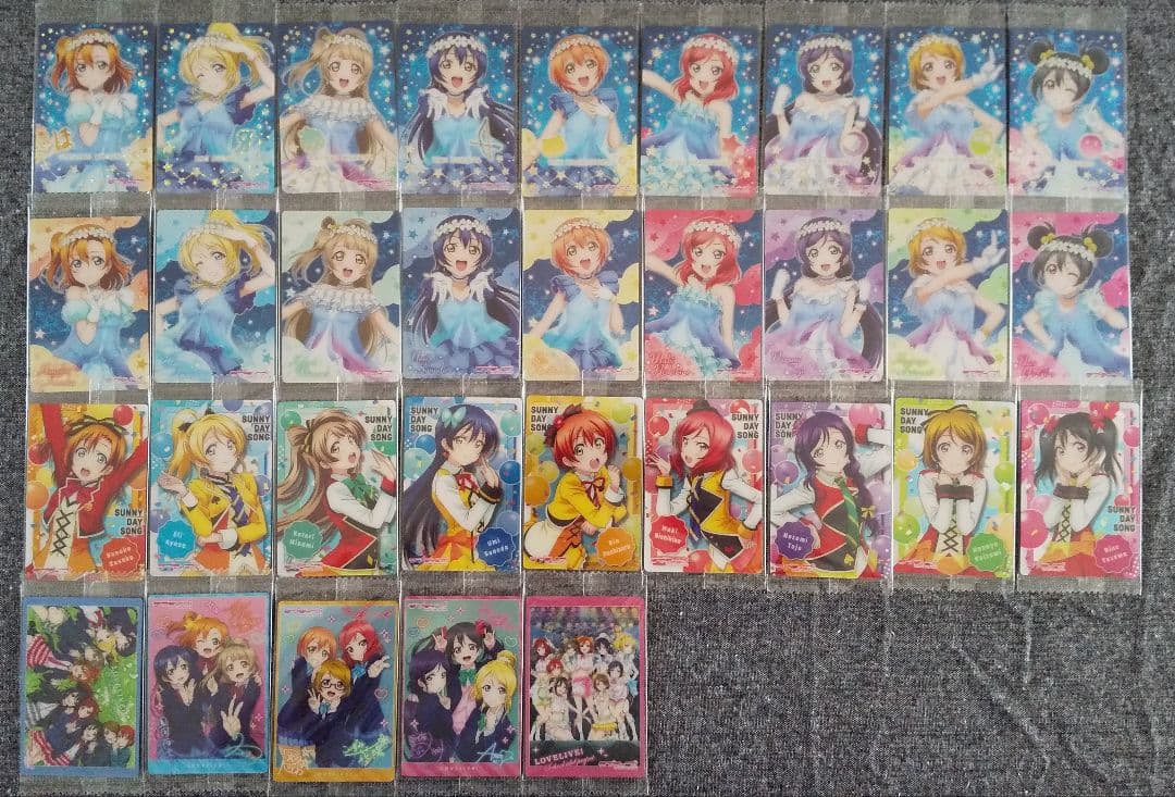 ラブライブ! ウエハース1〜7＋劇場版1〜2 グラブル ラブライブ