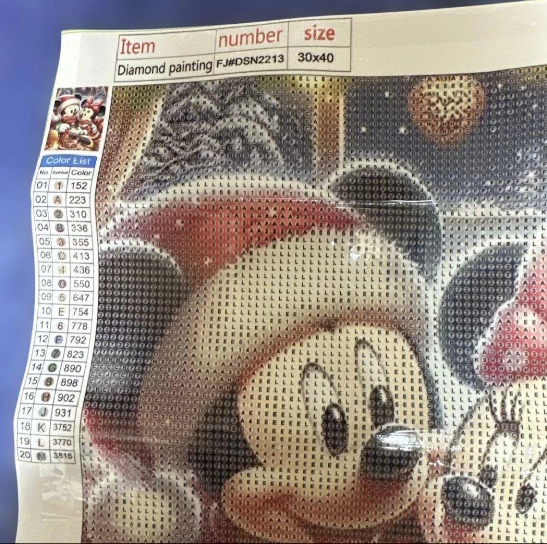 D-1101 ダイヤモンドアートキットディズニー ビーズ アート