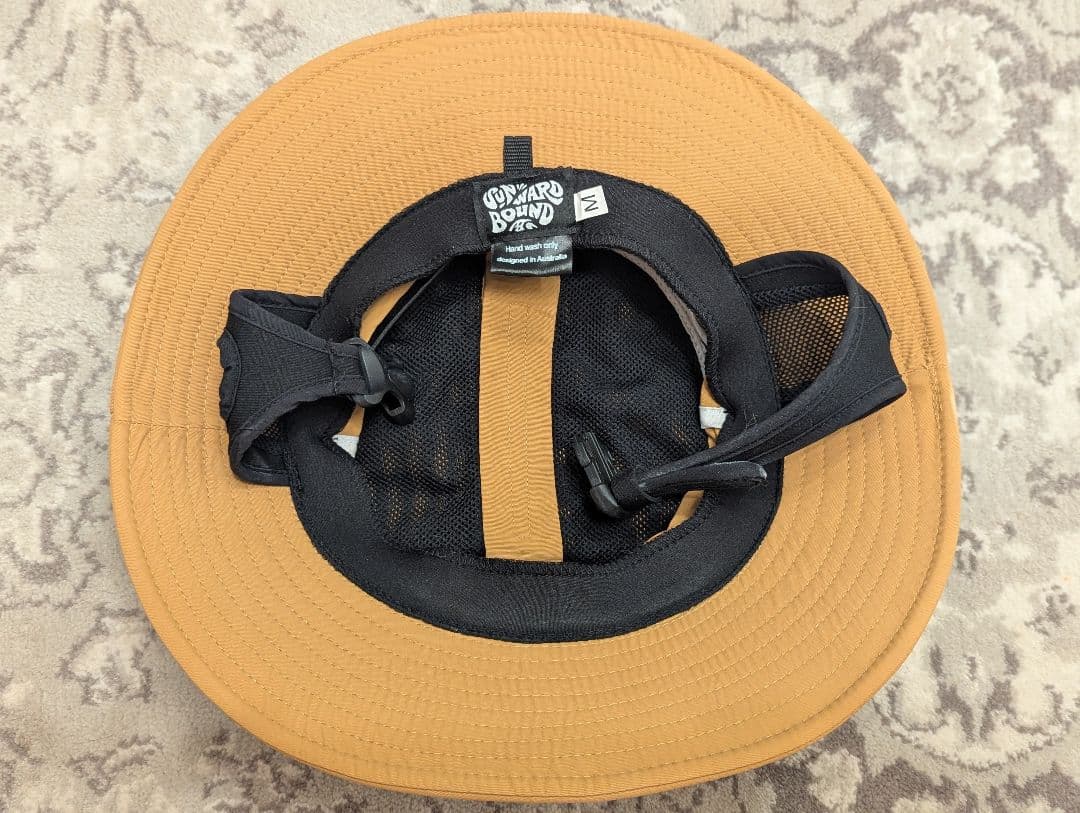 真夏の海に！SUNWARD BOUND サーフハット オレンジベージュ M - メルカリ