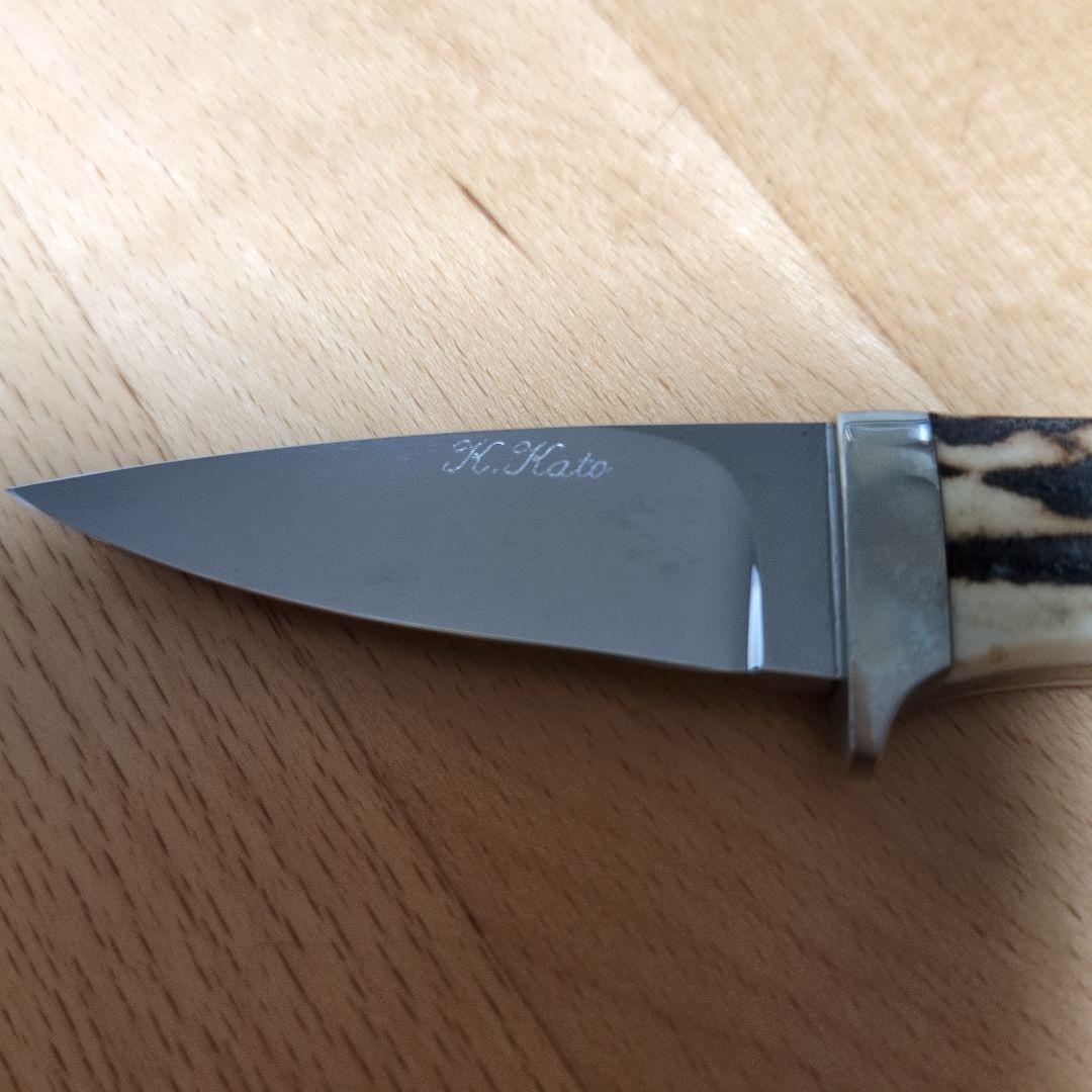 加藤清志 K.Kato カスタム シースナイフ - メルカリ