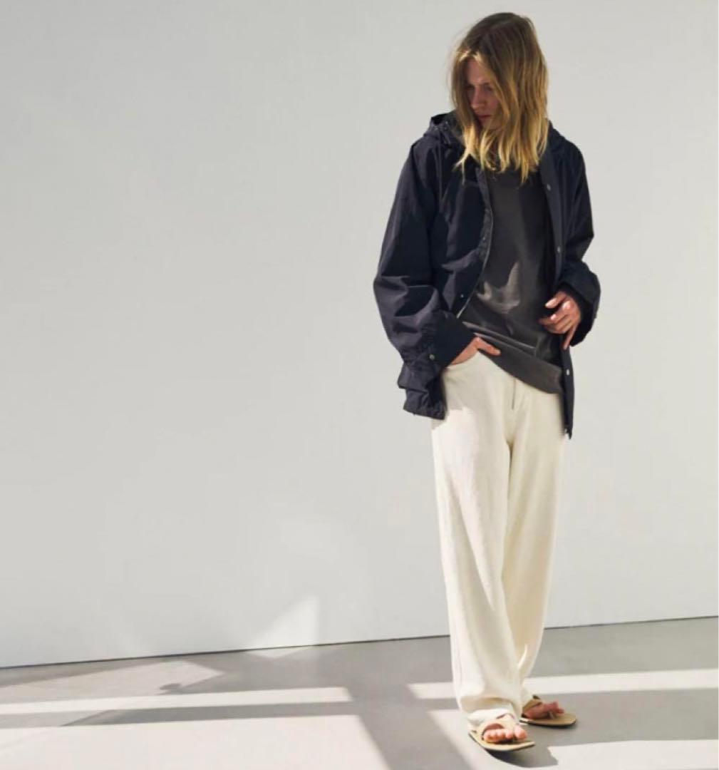 美品】Cornier SILK NEP DENIM PANTS オフホワイト - メルカリ