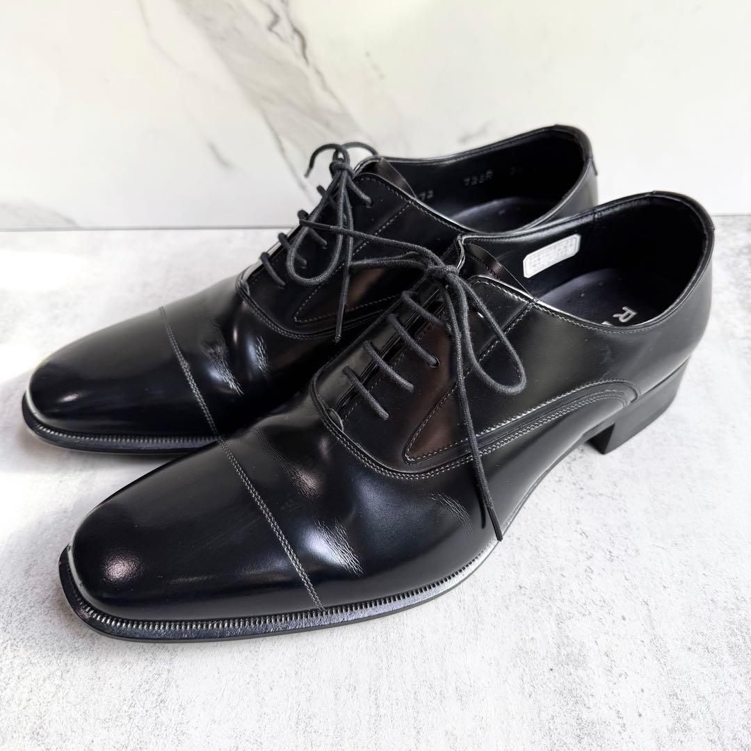 リーガル 725R ビジネスシューズ 24cm ストレートチップ ブラック