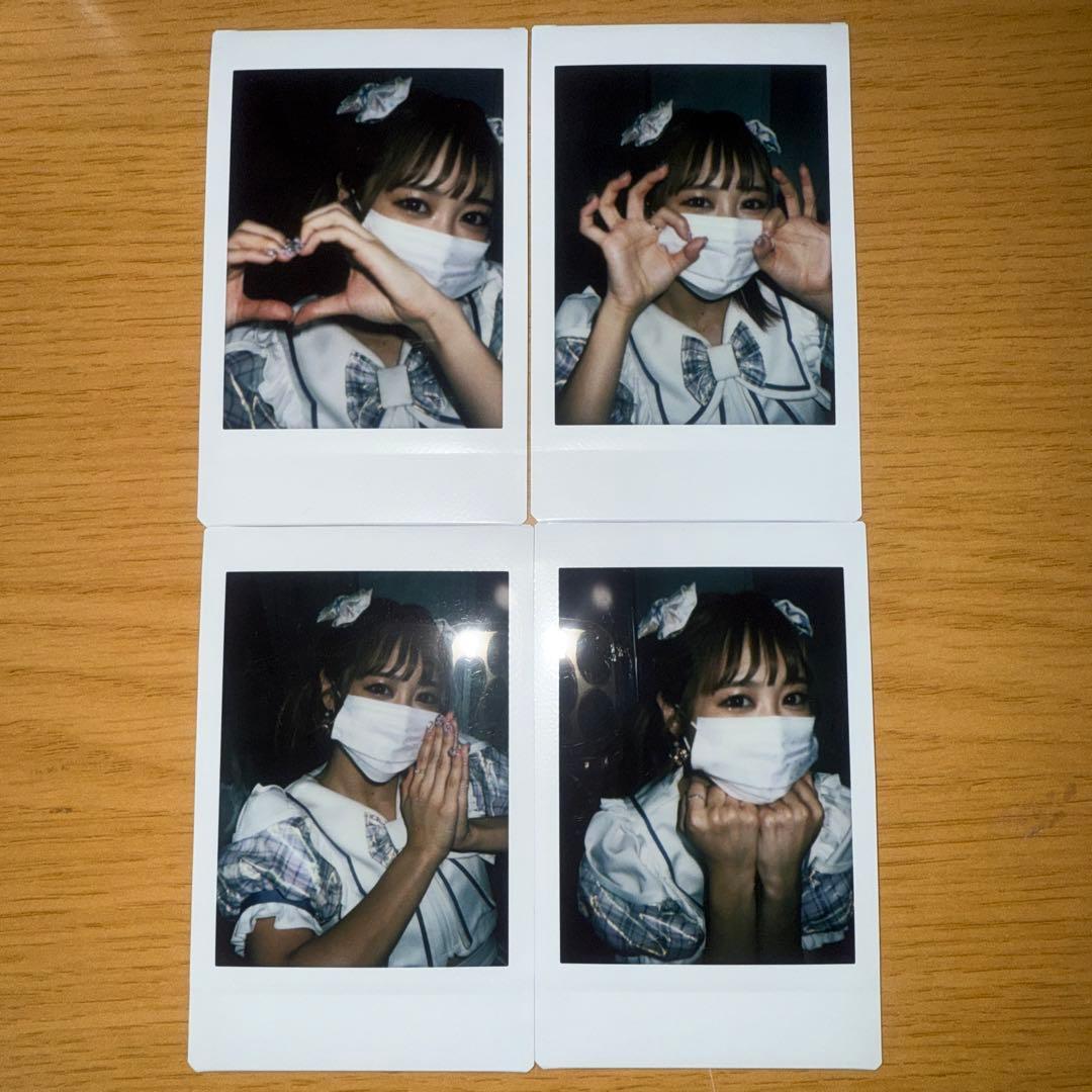 仲川瑠夏 チェキ 4枚まとめ売り - メルカリ