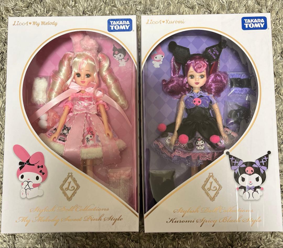 LiccA スタイリッシュドールコレクション マイメロ クロミ 楽天市場】タカラトミー リカちゃん スタイリッシュドールコレクション