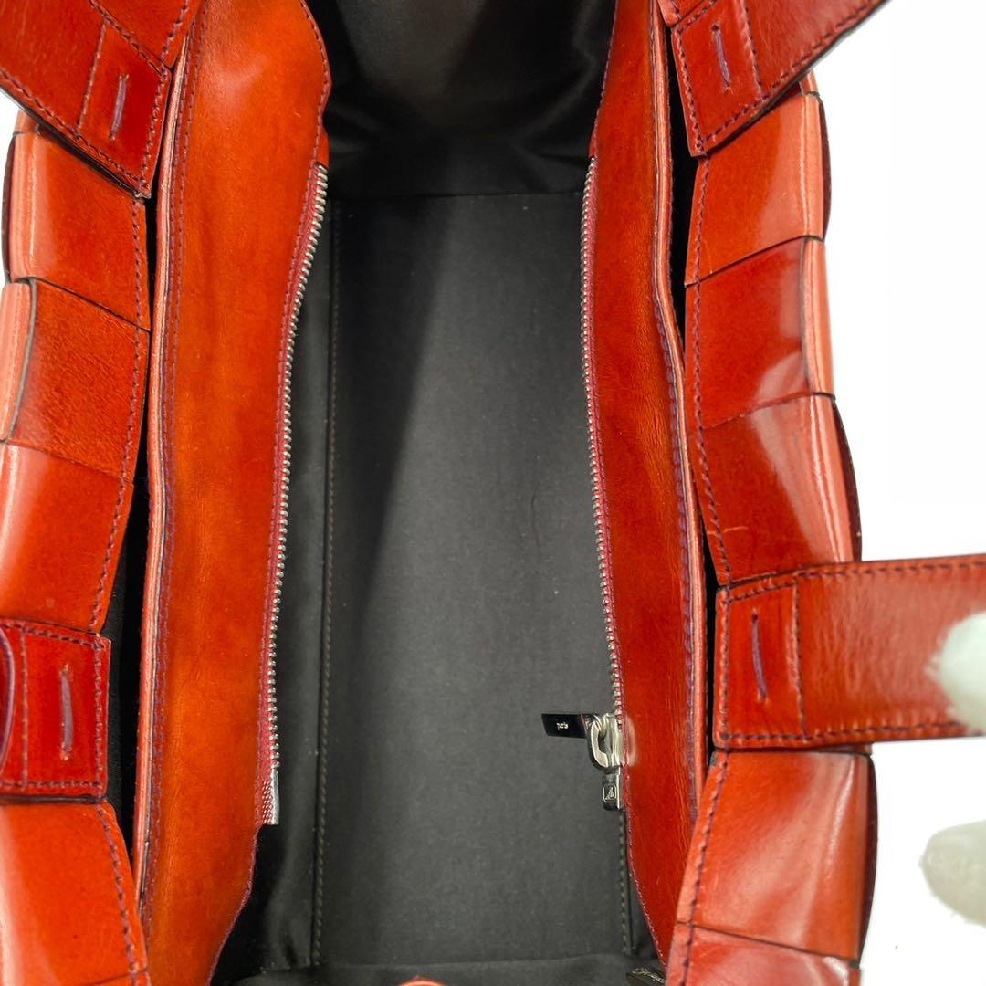 極美品 ステファンケリアン ハンドバッグ イントレチャート フランス製